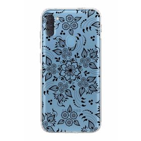 Printify Samsung Galaxy A11 Uyumlu Kamera Korumalı Kapak Nostalji Desen B Tasarımlı Şeffaf Kılıf