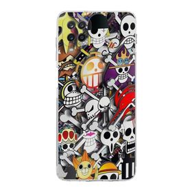Printify Samsung Galaxy A12 Uyumlu Kamera Korumalı Kapak Grafiti A Tasarımlı Şeffaf Kılıf