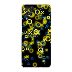 Printify Samsung Galaxy A12 Uyumlu Kamera Korumalı Kapak Grafiti E Tasarımlı Şeffaf Kılıf