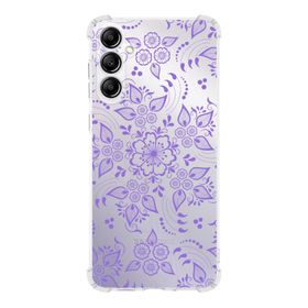 Printify Samsung Galaxy A15 Uyumlu Köşe Korumalı Antişok Kapak Nostalji Desen Tasarımlı Şeffaf Silikon Kılıf