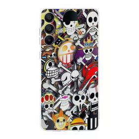 Printify Samsung Galaxy A16 Uyumlu Kamera Korumalı Anime Tasarımlı Şeffaf Silikon Kılıf