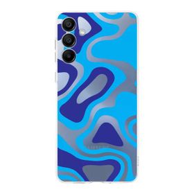 Printify Samsung Galaxy A16 Uyumlu Kamera Korumalı Renkli Desen Tasarımlı Şeffaf Silikon Kılıf