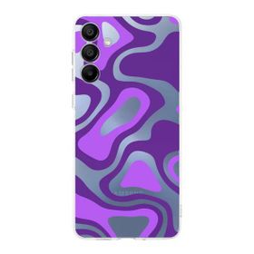 Printify Samsung Galaxy A16 Uyumlu Kamera Korumalı Renkli Desen Tasarımlı Şeffaf Silikon Kılıf