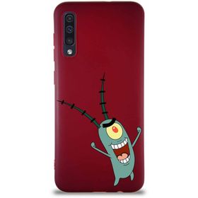 Printify Samsung Galaxy A50 Soft Premier Kapak Plankton Tasarımlı Silikon Cep Telefonu Kılıfı