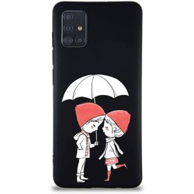 Printify Samsung Galaxy A51 Soft Premier Kapak Aşk Tasarımlı Silikon Cep Telefonu Kılıfı