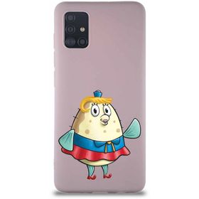 Printify Samsung Galaxy A51 Soft Premier Kapak Bayan Puff Tasarımlı Silikon Cep Telefonu Kılıfı