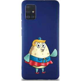 Printify Samsung Galaxy A51 Soft Premier Kapak Bayan Puff Tasarımlı Silikon Cep Telefonu Kılıfı
