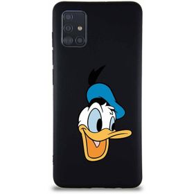 Printify Samsung Galaxy A51 Soft Premier Kapak Donald Duck-A Tasarımlı Silikon Cep Telefonu Kılıfı