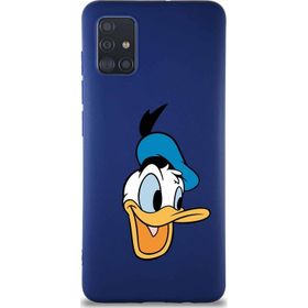 Printify Samsung Galaxy A51 Soft Premier Kapak Donald Duck-A Tasarımlı Silikon Cep Telefonu Kılıfı