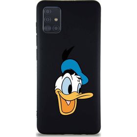 Printify Samsung Galaxy A51 Soft Premier Kapak Donald Duck-A Tasarımlı Silikon Cep Telefonu Kılıfı