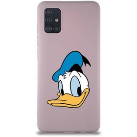 Printify Samsung Galaxy A51 Soft Premier Kapak Donald Duck-B Tasarımlı Silikon Cep Telefonu Kılıfı