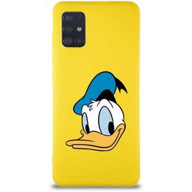 Printify Samsung Galaxy A51 Soft Premier Kapak Donald Duck-B Tasarımlı Silikon Cep Telefonu Kılıfı