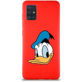 Printify Samsung Galaxy A51 Soft Premier Kapak Donald Duck-B Tasarımlı Silikon Cep Telefonu Kılıfı