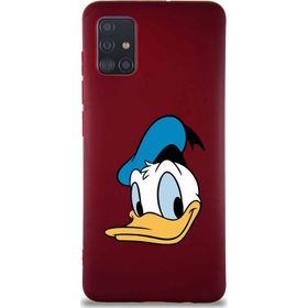 Printify Samsung Galaxy A51 Soft Premier Kapak Donald Duck-B Tasarımlı Silikon Cep Telefonu Kılıfı