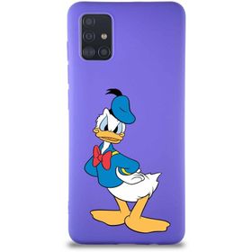 Printify Samsung Galaxy A51 Soft Premier Kapak Donald Duck-D Tasarımlı Silikon Cep Telefonu Kılıfı