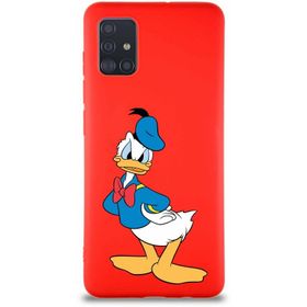Printify Samsung Galaxy A51 Soft Premier Kapak Donald Duck-D Tasarımlı Silikon Cep Telefonu Kılıfı