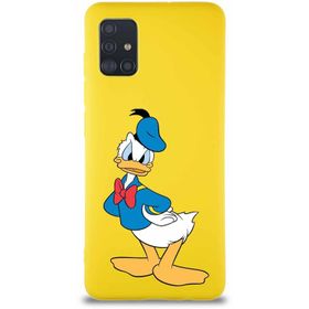 Printify Samsung Galaxy A51 Soft Premier Kapak Donald Duck-D Tasarımlı Silikon Cep Telefonu Kılıfı