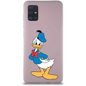 Printify Samsung Galaxy A51 Soft Premier Kapak Donald Duck-D Tasarımlı Silikon Cep Telefonu Kılıfı