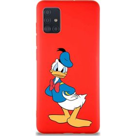 Printify Samsung Galaxy A51 Soft Premier Kapak Donald Duck-D Tasarımlı Silikon Cep Telefonu Kılıfı