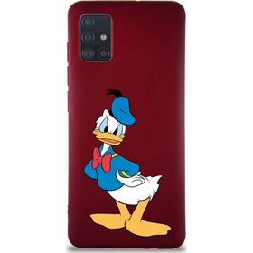 Printify Samsung Galaxy A51 Soft Premier Kapak Donald Duck-D Tasarımlı Silikon Cep Telefonu Kılıfı