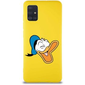 Printify Samsung Galaxy A51 Soft Premier Kapak Donald Duck-E Tasarımlı Silikon Cep Telefonu Kılıfı