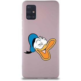 Printify Samsung Galaxy A51 Soft Premier Kapak Donald Duck-E Tasarımlı Silikon Cep Telefonu Kılıfı