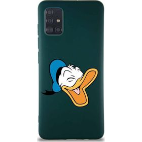 Printify Samsung Galaxy A51 Soft Premier Kapak Donald Duck-E Tasarımlı Silikon Cep Telefonu Kılıfı