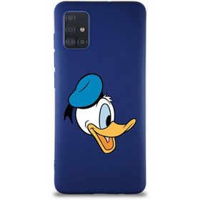 Printify Samsung Galaxy A51 Soft Premier Kapak Donald Duck-F Tasarımlı Silikon Cep Telefonu Kılıfı