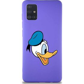 Printify Samsung Galaxy A51 Soft Premier Kapak Donald Duck-F Tasarımlı Silikon Cep Telefonu Kılıfı