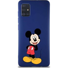 Printify Samsung Galaxy A51 Soft Premier Kapak Mickey Mouse-B Tasarımlı Silikon Cep Telefonu Kılıfı