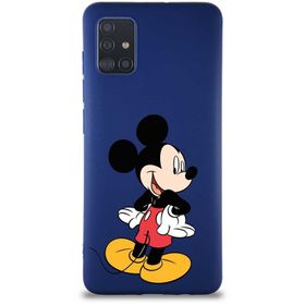 Printify Samsung Galaxy A51 Soft Premier Kapak Mickey Mouse-D Tasarımlı Silikon Cep Telefonu Kılıfı