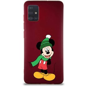 Printify Samsung Galaxy A51 Soft Premier Kapak Mickey Mouse-G Tasarımlı Silikon Cep Telefonu Kılıfı