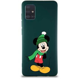 Printify Samsung Galaxy A51 Soft Premier Kapak Mickey Mouse-G Tasarımlı Silikon Cep Telefonu Kılıfı