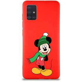 Printify Samsung Galaxy A51 Soft Premier Kapak Mickey Mouse-G Tasarımlı Silikon Cep Telefonu Kılıfı