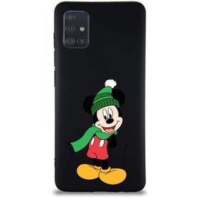 Printify Samsung Galaxy A51 Soft Premier Kapak Mickey Mouse-G Tasarımlı Silikon Cep Telefonu Kılıfı
