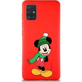 Printify Samsung Galaxy A51 Soft Premier Kapak Mickey Mouse-G Tasarımlı Silikon Cep Telefonu Kılıfı