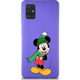 Printify Samsung Galaxy A51 Soft Premier Kapak Mickey Mouse-G Tasarımlı Silikon Cep Telefonu Kılıfı