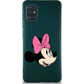 Printify Samsung Galaxy A51 Soft Premier Kapak Minnie Mouse-A Tasarımlı Silikon Cep Telefonu Kılıfı