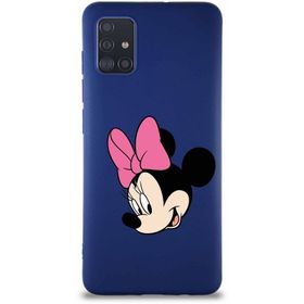 Printify Samsung Galaxy A51 Soft Premier Kapak Minnie Mouse-B Tasarımlı Silikon Cep Telefonu Kılıfı
