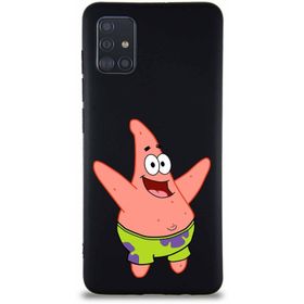 Printify Samsung Galaxy A51 Soft Premier Kapak Patrick Yıldız Tasarımlı Silikon Cep Telefonu Kılıf