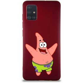 Printify Samsung Galaxy A51 Soft Premier Kapak Patrick Yıldız Tasarımlı Silikon Cep Telefonu Kılıf