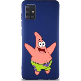 Printify Samsung Galaxy A51 Soft Premier Kapak Patrick Yıldız Tasarımlı Silikon Cep Telefonu Kılıf