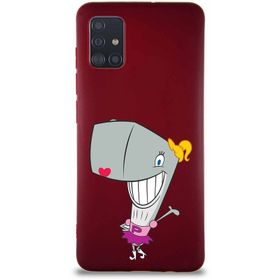 Printify Samsung Galaxy A51 Soft Premier Kapak Pearl Yengeç Tasarımlı Silikon Cep Telefonu Kılıf