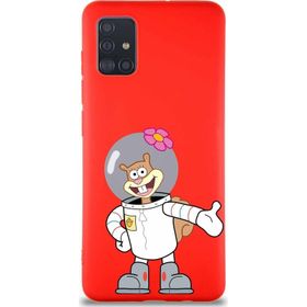 Printify Samsung Galaxy A51 Soft Premier Kapak Sandy Tasarımlı Silikon Cep Telefonu Kılıf