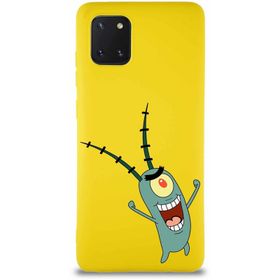Printify Samsung Galaxy A81 Soft Premier Kapak Plankton Tasarımlı Silikon Cep Telefonu Kılıfı