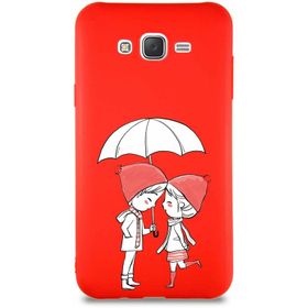 Printify Samsung Galaxy J7 Core Soft Premier Kapak Aşk Tasarımlı Silikon Cep Telefonu Kılıf