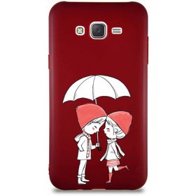 Printify Samsung Galaxy J7 Core Soft Premier Kapak Aşk Tasarımlı Silikon Cep Telefonu Kılıf