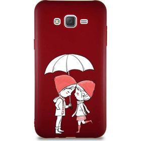 Printify Samsung Galaxy J7 Core Soft Premier Kapak Aşk Tasarımlı Silikon Cep Telefonu Kılıf