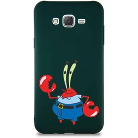 Printify Samsung Galaxy J7 Core Soft Premier Kapak Bay Yengeç Tasarımlı Silikon Cep Telefonu Kılıf