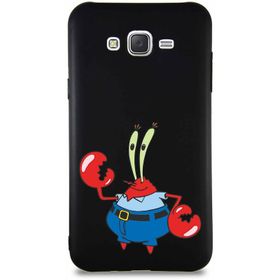 Printify Samsung Galaxy J7 Core Soft Premier Kapak Bay Yengeç Tasarımlı Silikon Cep Telefonu Kılıf